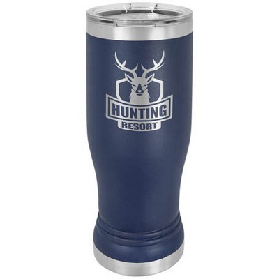 14 Oz. Dark Blue Pilsner Tumbler